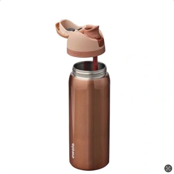 Owala Holiday Rose Gold Insulated Water Bottle 32 oz - Picture 1 of 3